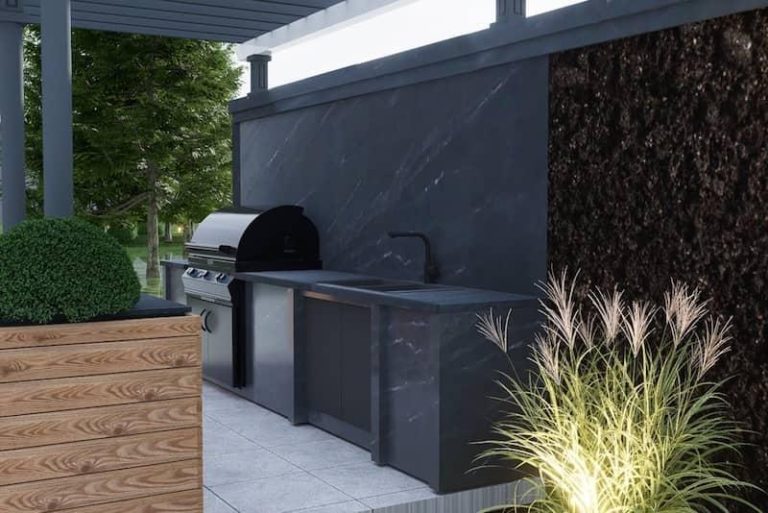 outdoor kitchen materials