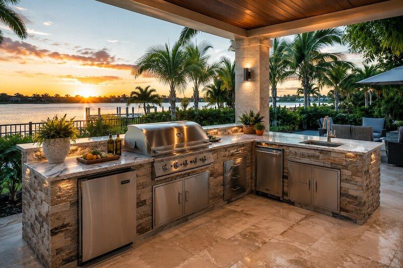 Outdoor Kitchen Materials