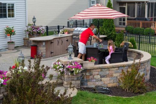 Outdoor Kitchens Cost Full Backyard