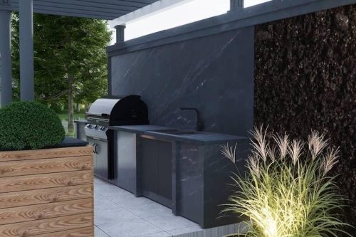 outdoor kitchen materials